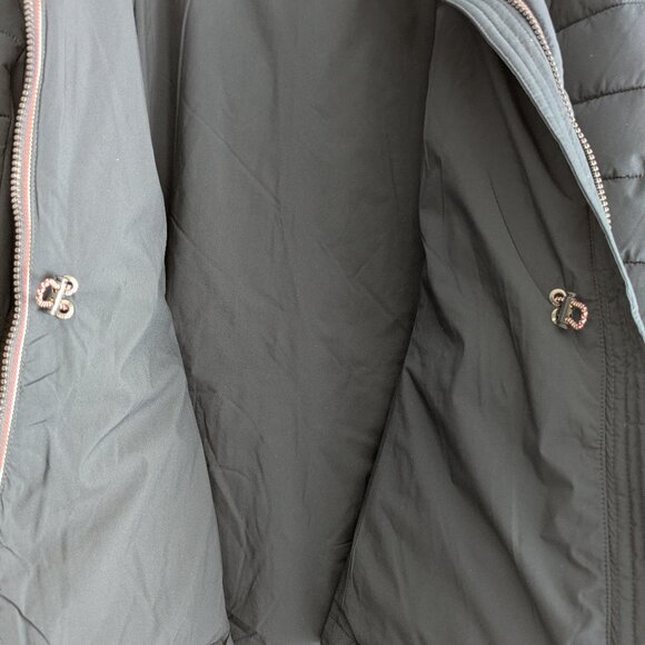 Tommy Hilfiger Puffer Jacket Women XL Blue Quilted Insulated Size XL - Picture 6 of 7